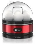 Arendo Eierkocher f&uuml;r 7 Eier, 400W, 7-fach, Edelstahl, Warmhaltefunktion,...