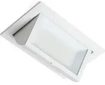 LED Downlight Einbaustrahler Schwenkbar Rechteckig 40W Chip CCT W&auml;hlbar 120 lm/W 