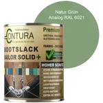 Contura 500ml. Bootslack Farbig SEIDENMATT Yacht- Buntlack Metall Holz GFK