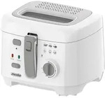 Mesko Fritteuse MS4908g - 2,5L, 1800W, Anti-Geruch - Wei&szlig;/Silber