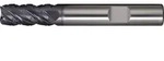Tecwerk Schaftfr&auml;ser DIN 6527 L Typ NF-UNI VHM TiAlN 45 &deg; DIN 6535 HB