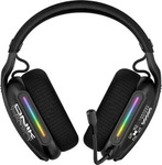 Onikuma GT808, Kabelgebunden, Gaming, 519 g, Kopfh&ouml;rer, Schwarz - Schwarz