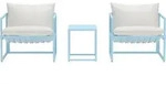 Venture Home Lounge-Set Messina Hellblau - Hellblau