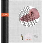 VEVOR Gartenzaun 152 cm x 30,48 m, Machenbreite 1,27x1,27 cm, 1,06 mm verzinkter