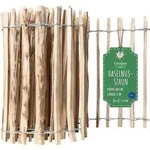 Creative Home Staketenzaun 5m x 60cm (LxH) | Haselnusszaun Rollzaun...