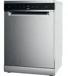 Whirlpool WH7FA14BN7A0X, Freistehend, Standardgr&ouml;&szlig;e (60 cm), Edelstahl, Schwarz,