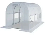 TOOLPORT Foliengew&auml;chshaus Gew&auml;chshaus 2x3m stabil & langlebig mit Fenster -