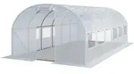TOOLPORT Foliengew&auml;chshaus Gew&auml;chshaus 4x6m stabil & langlebig mit Fenster -