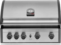 Grandhall K04000310A, Grandhall Einbau-Gasgrill Pro Elite G4 Built-In Edelstahl...