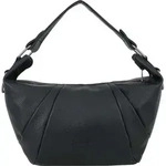 Fritzi aus Preu&szlig;en Umh&auml;ngetasche Croissant Hobo Bag Grainy Black schwarz - Schwarz
