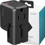 Choetech Pd6038 Usb-C Usb-A Pd 20W Reiseladeger&auml;t Usa Eu Uk Au - Schwarz -...