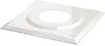 BOSCH Abgaszubeh&ouml;r FC-O80 Abdeckblende, 1-teilig, d:80 mm, wei&szlig;