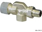 Oventrop Dynamisches Thermostatventil Baureihe AQ, DN 15, Axial - Grau