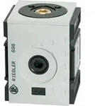 Riegler Verteiler &raquo;FUTURA&laquo;, BG 2, G 1/2, Abg&auml;nge 2xG 3/8, 1x G 1/4, G 1/2
