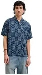 Hemd Jack&Jones JPRBLULYON PRINT DOBBY S/S SHI f&uuml;r Herren - L