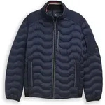 Hybrid Lightweight Steppjacke mit verstaubarer Kapuze - Blau - XL