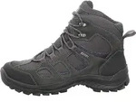Herren Stiefelette grau/kombi JOMOS JoTex aus Leder in Extra breit von Gr&ouml;&szlig;e...