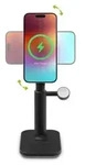 mophie 401311461, Drinnen, USB, Kabelloses Aufladen, Schwarz - Schwarz