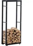TPFLiving Kaminholzst&auml;nder Kerry-II 25x40x100 schwarz - Schwarz