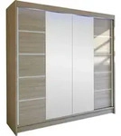 MIRJAN24 Schiebet&uuml;renschrank Talin V, Stilvoll Schlafzimmer Kleiderschrank...