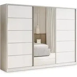 Masseno Schiebet&uuml;renschrank PINA 235/205/58 cm Kleiderschrank mit 4 Schubladen