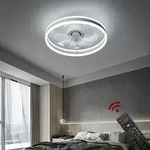 Eurotondisplay Deckenventilator mit LED Beleuchtung D3305 Deckenlampe &Oslash; 50cm...