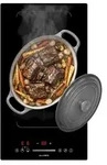 KLAMER Induktionskochfeld 30 cm, 2 Zonen mit 1 Flexzone, 3500 Watt, Boost...