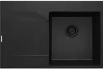 Granite sink 1-bowl with drainer - left