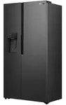 Gorenje NRS917C61BX, Side-by-side K&uuml;hl-/Gefrierkombination, 528 Liter, Schwarz -