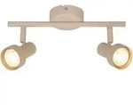 Briloner Deckenlampe Schwenkbar 27,5cm GU10 Fassung max. 9W 2-flammig Beige -