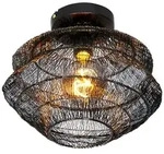 QAZQA - Orientalisch Orientalische Deckenlampe schwarz 25 cm - Vadi I...