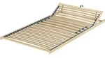 70.32-12-220 FV Federholzrahmen Lattenrost 120x220 cm Kopfteil verstellbar