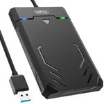 UNITEK Y-3036 Speicherlaufwerksgeh&auml;use 2.5 Zoll HDD / SSD-Geh&auml;use Schwarz