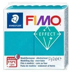 FIMO Mod.masse Fimo effect t&uuml;rkis metallic - Silber/T&uuml;rkis