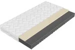 MIRJAN24 Beidseitige Schaumstoffmatratze Uno 17 cm, Antiallergische Matratze,
