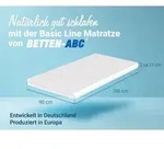 Betten-ABC Basic-Line Komfortschaummatratze geeignet f.