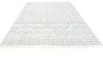 NATUREA ALOE VERA Matratzenauflage mit Formged&auml;chtnis - 160 &times; 200 cm - Wei&szlig;
