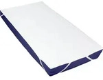 Topper 100% Polyester, 90x200 cm, wei&szlig; - Wei&szlig;