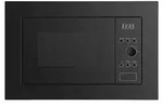 Midea MBWAG820AS7-BK Mikrowelle mit Grill Drehteller Schwarz 800 Watt, 20 l