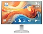 MSI Pro MP273QW E14, 68,6 cm (27"), 2560 x 1440 Pixel, Wide Quad HD, 4 ms, Wei&szlig;