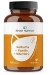 Kurkuma 95% Curcumin+Piperin+Vitamin C vegan Kaps. 120 St