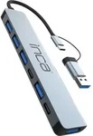 INCA Adapter IUTP-7T USB C/A 5Gbit/s - Grau