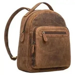 STILORD Kima Vintage Rucksack Damen klein Leder Cityrucksack Frau Rucksack-Handt