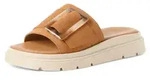Tamaris Plateau Pantoletten Damen 32313932343434 Braun 37 EU - Braun - 37