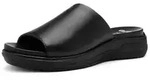 Damen Pantolette Limone 36 - Schwarz - 36