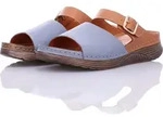 Gemini Damen Pantolette blau Gr&ouml;&szlig;e 37 - Blau - 37