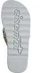 Tamaris Damen Pantolette Zehentrenner mit gemustertem Stoffriemen 1-27149-46,