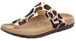 Rohde Damen Pantolette Zehentrenner mit Giraffen-Muster Rodigo-D 5895, Gr&ouml;&szlig;e:37 EU,