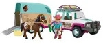 PLAYMOBIL Jeep Horse Trailer Figur Kinder One Size