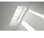 Velux Plissee-Faltstore manuell wei&szlig; uni FHL P10 1016SWL - Wei&szlig;